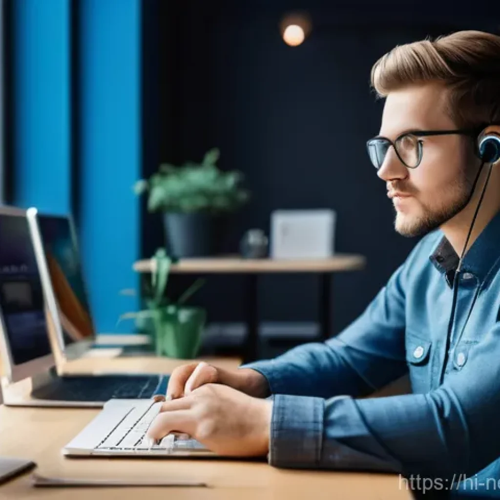 네트워크 자격증 취득 후 커리어 전략 - **Prompt 1: "The Aspiring Network Engineer's Journey"**
    A young adult, appearing to be in their ...