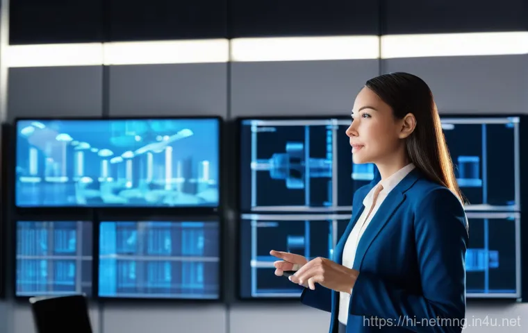 네트워크 자격증 취득 후 커리어 전략 - **Prompt 1: "The Aspiring Network Engineer's Journey"**
    A young adult, appearing to be in their ...