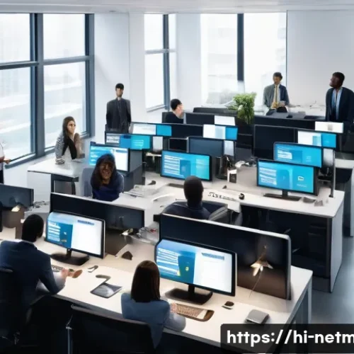 Home 30 기업 내 네트워크 정책 수립 방법 - Here are three detailed image generation prompts in English, designed to be safe and suitable for a ...